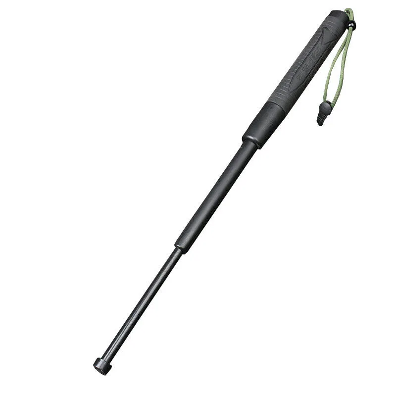 64cm Portable Retractable Self-defense Sticks Telescopic Poles Three Section Featured Image