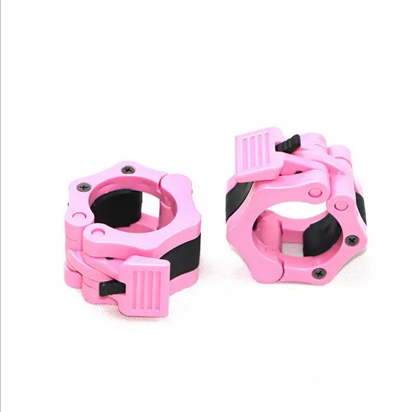 Wholesale Weight lifting Bar Gym Fitness Dumbbell Buckle Lock Collars Body Building Clamps