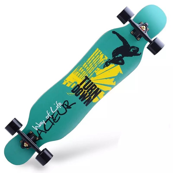 Fast Shipping Road Skating Adult Four-wheel Maple Skateboard Trucks Street Travel Boys Girl Long Board Skateboard