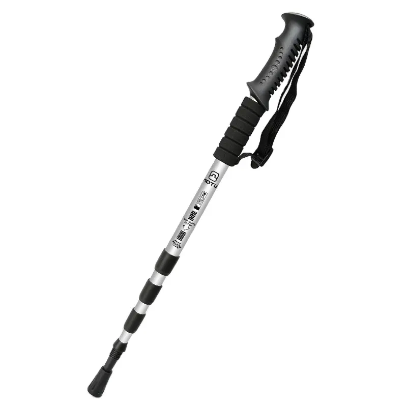 Anti Shock Trekking Pole Ultralight Walking Sticks Adjustable Hiking Canes Telescopic Crutch for Nordic walking sticks