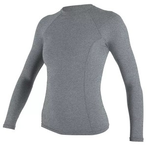 Customize Made Rash Guard For Women Compression Base Layer lycra Shirt Customize Logo Rashguard