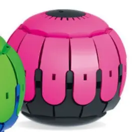 Outdoor Football Magic UFO Deformation Fly Ball Funny Training Disc Saucer Ufo Magic Flying Boomerang Flying Disc Ball With Led