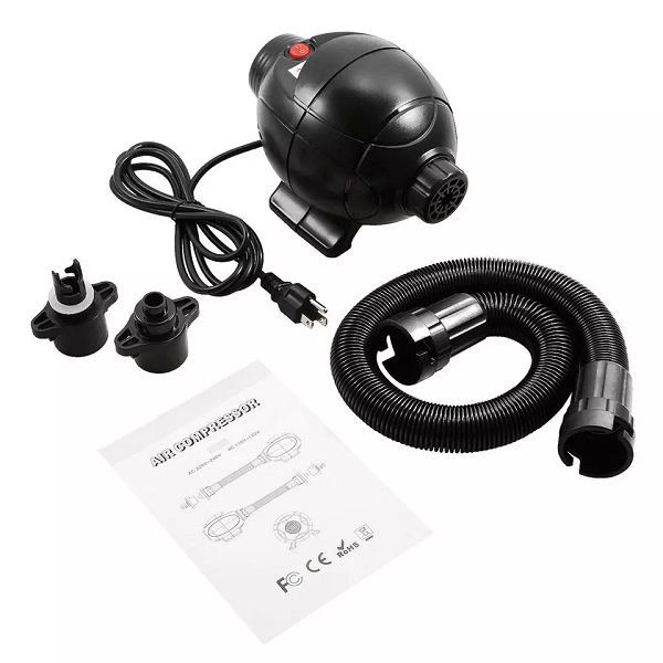 AC110V/220V 800W fast inflating Electric Air Pump for Air Mattress Swimming Pool inflatable Toys Featured Image