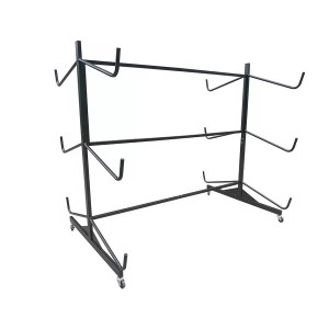 Floor Surfboard Display Kayak Stand Metal SUP Snowboard Paddle Board Wakeboard Storage Rack SZRM-Z535 120 X 168 Cm Powder Coated