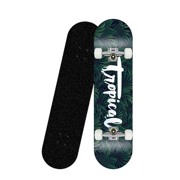 Amazon hot sale Cruiser Skate Board with High elastic PU wheel for adults teens adults and kids maple wood Skateboards