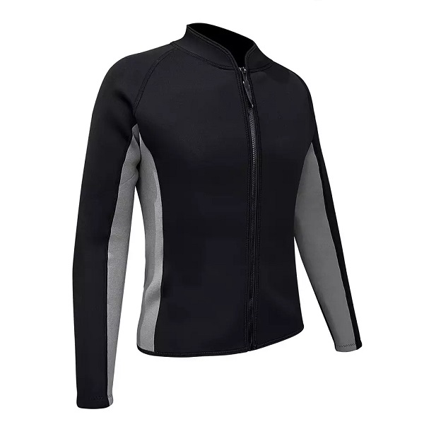 Warmers wetsuit 2mm 3MM adult sport Freediving jacket Male warm viscose surf anti-jellyfish free diving black wetsuit top