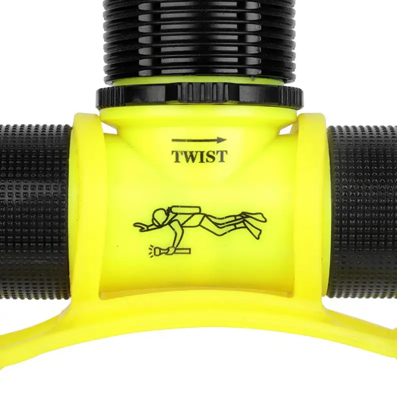 Super bright underwater waterproof T6 LED diving headlight