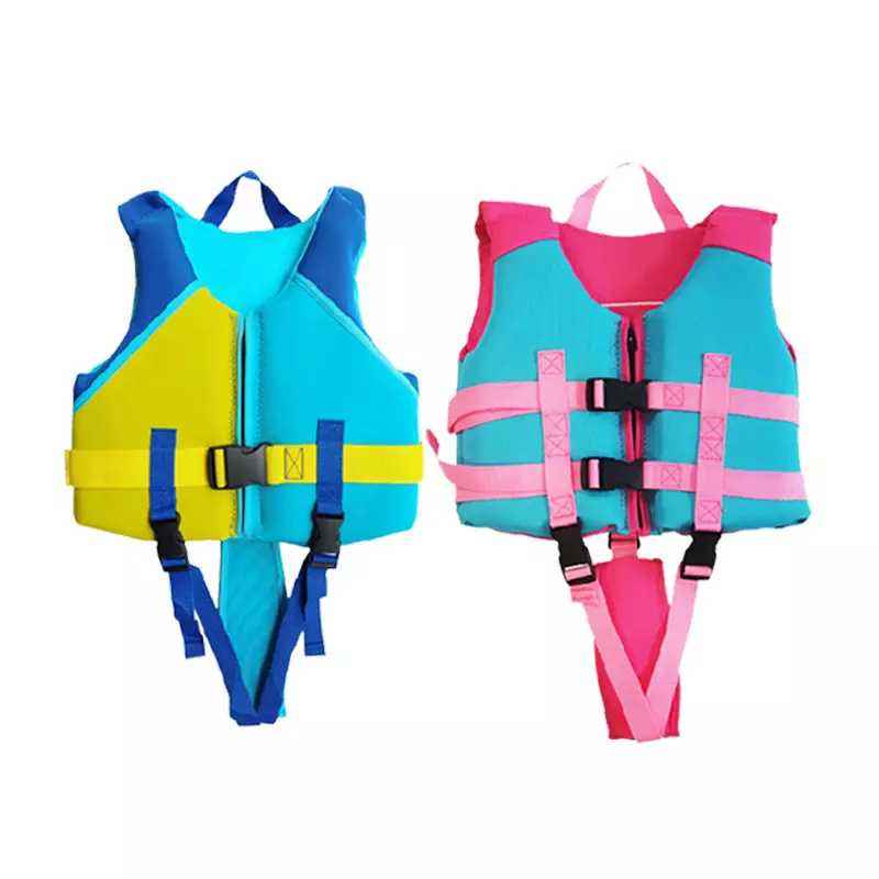 Wholesale Fashionable Learn To Swim Neoprene Kids Children Life Jackets Baby Swimming Buoyancy Vest Floatt Vest