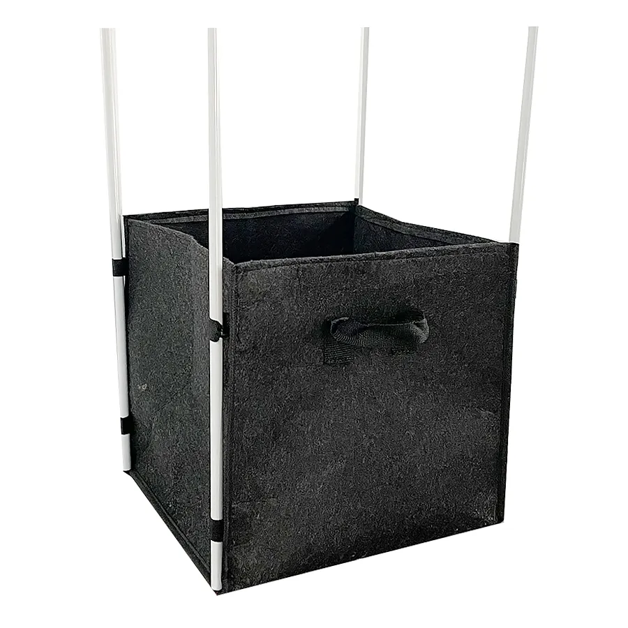 High Quality Eco-friendly Hydroponic Breathable Felt Grow Bags Square Fabric Pot Planting Vegetables and Flower Garden Supplies