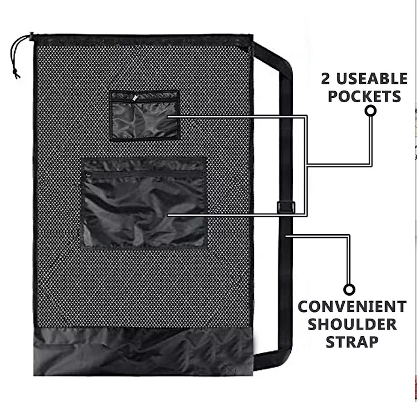 Amazon Hot Sale Drawstring Basketball Bag Extra Large Soccer Ball Bag with Adjustable Shoulder Strap Gear Bag for Football