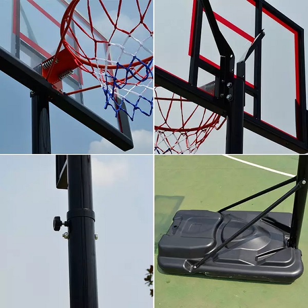 Children and teenagers 1.6-3.05 meters removable lifting training street basketball rack