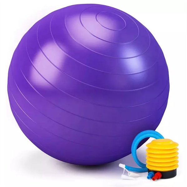 Amazon Hot Selling Fitness PVC Yoga Ball 75 45 55 65 85 cm Gym Yoga Ball with Pump