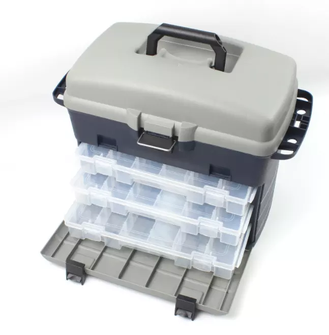 Large capacity premium 3 ply gear fittings bait tackle tool container Featured Image