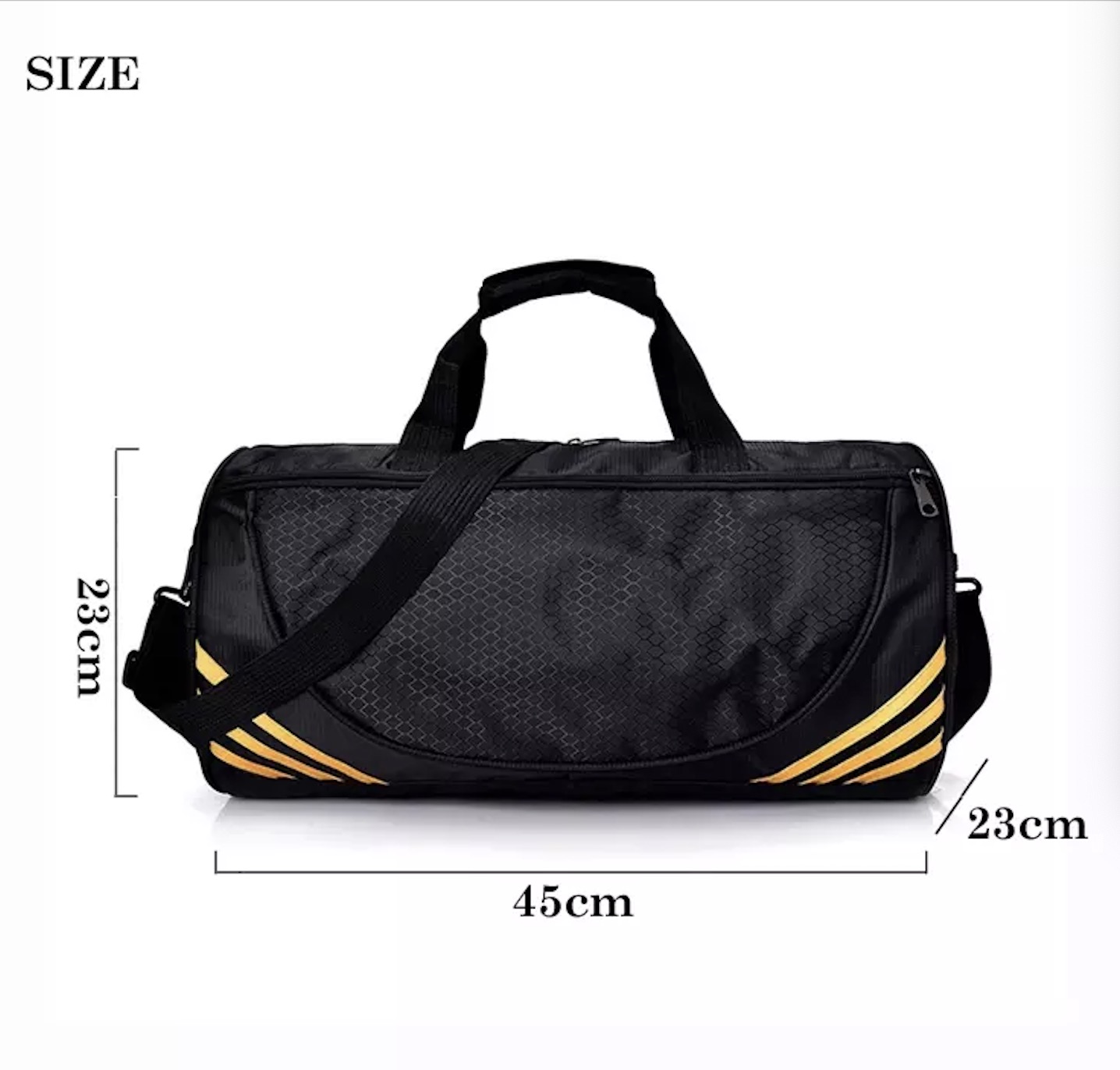Custom Print Women Men Sports Gym Bag Travel Duffel Bag With Wet Pocket & Shoes Compartment Sports Bags