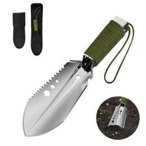 Outdoor Lightweight Stainless Steel Multi-Function Garden Tools Camping Shovel