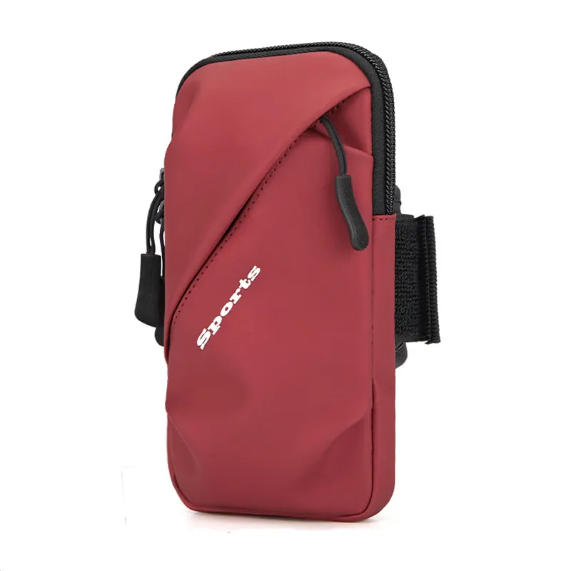 Waterproof Fitness Mobile Phone Armband Sport Running Arm Bag with earphone eyelet Sweatproof Running Phone Armband