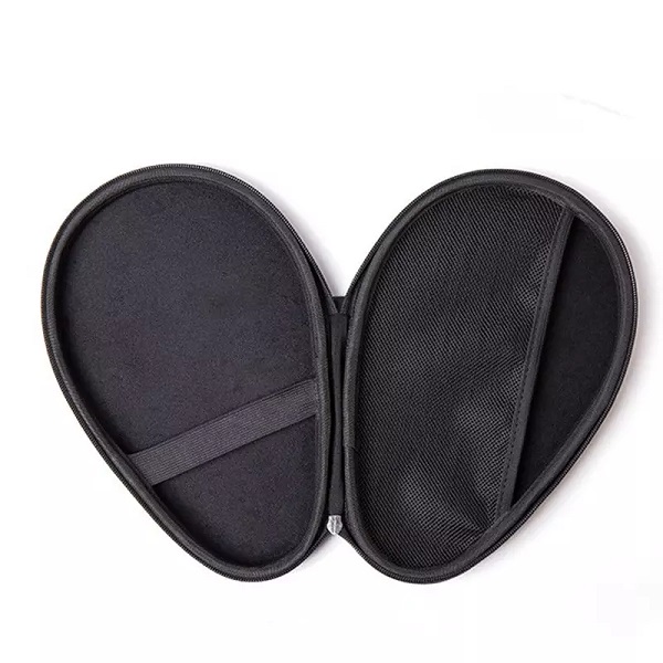 EVA Packing Case Protect Pingpong Table Tennis Racket Case Print New Waterproof Leather with Zipper Shockproof Custom Silk Hot