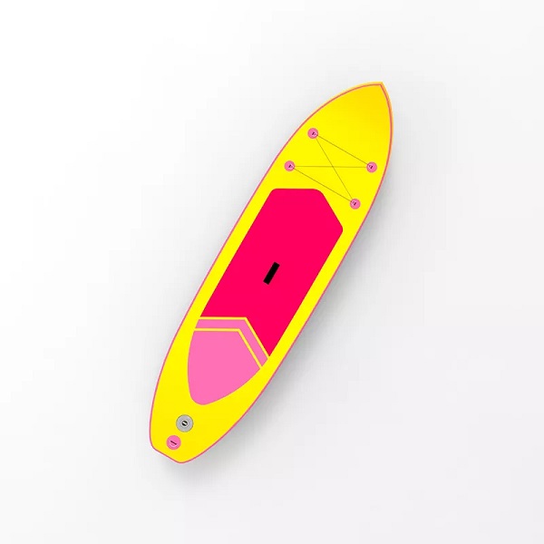 wood surfboard display rack