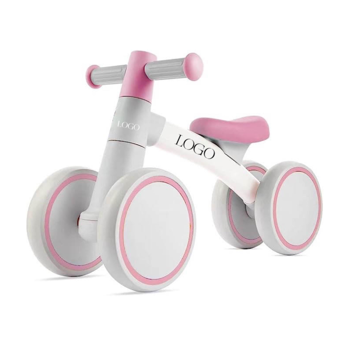 Pedal-less flexible toddler bike