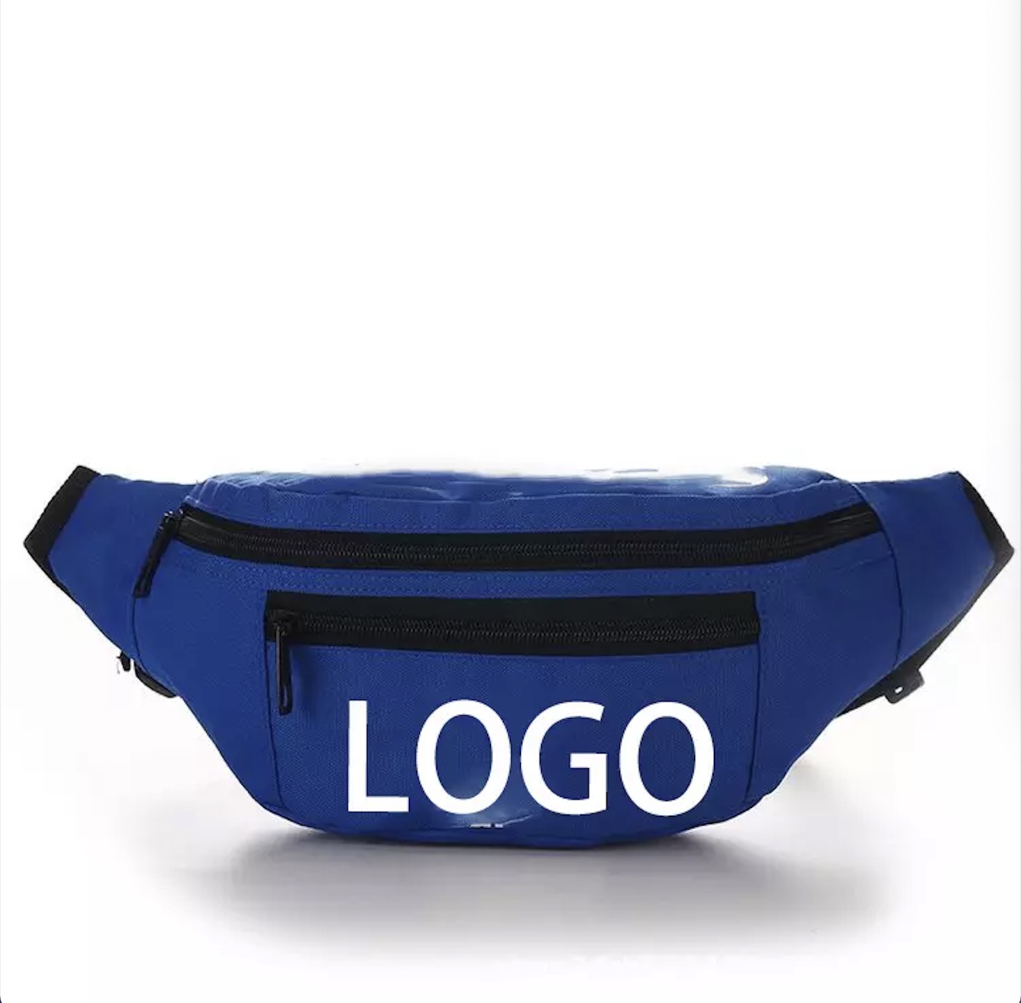 Wholesale promotion waterproof waist bag sling crossbody custom fanny polyester sports running pack