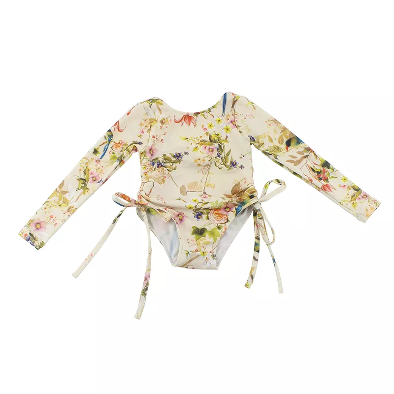 Mermaid baby girl lace one-piece swimsuit Featured Image