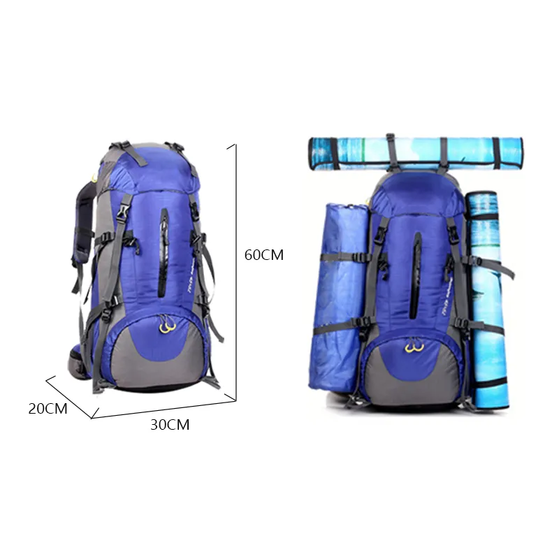 Outdoor Ultralight Travel Sports Bag Waterproof Large Capacity Hiking Backpacks For Men Women