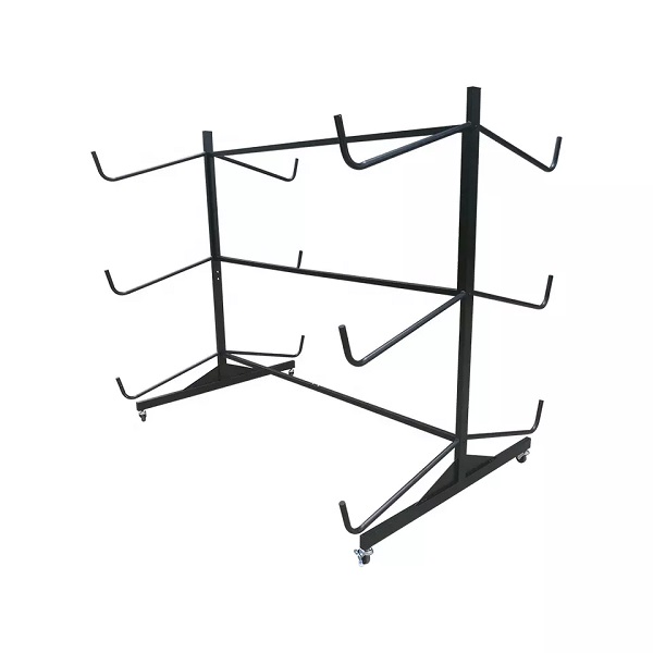 Floor Surfboard Display Kayak Stand Metal SUP Snowboard Paddle Board Wakeboard Storage Rack SZRM-Z535 120 X 168 Cm Powder Coated