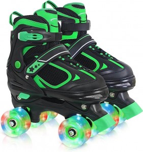 Kids Skates 4 Sizes Adjustable Quad Skates