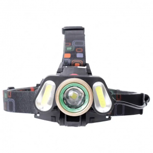 High power aluminum alloy rechargeable LED headlights