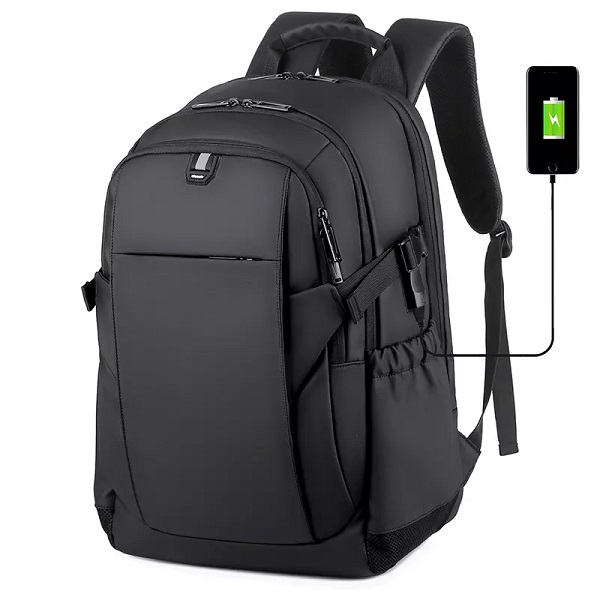 Factory Wholesale Sport School Bag Pack Custom Logo Nylon Hiking Camping Travel Casual Sport Laptop Backpack With USB Featured Image