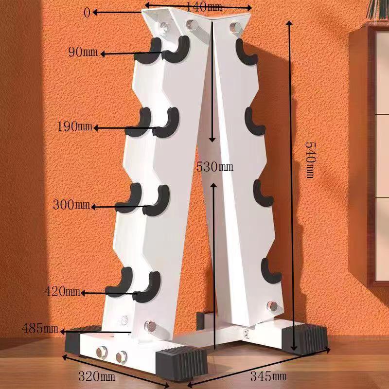 Commercial Dumbbell Racks Thickened and reinforced home fitness equipment Thickened steel plate dumbbell racks