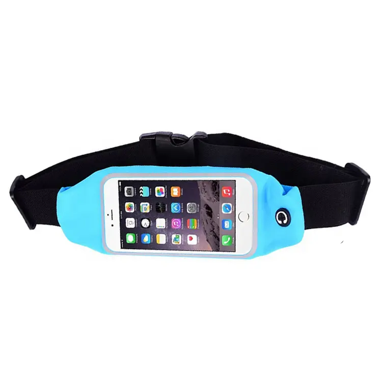 Outdoor sports multi-function belt mobile phone pocket running bag