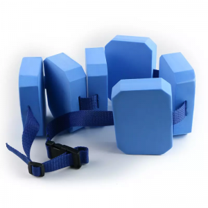 Adjustable Eva foam swim kickboard, waist float training water jogging belt