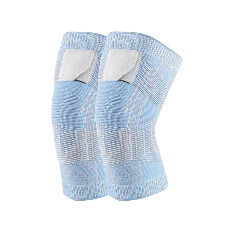 Non slip breathable Sports knee flex wrap knee support compression sleeve