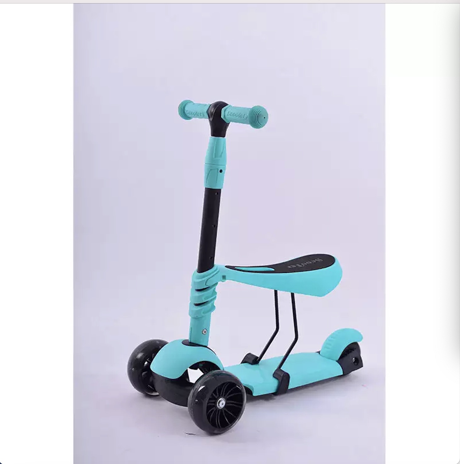 3 In 1 Kids Foldable Scooter Cycle Balance Bike Child Toy 3 In 1 Kids Scooter 3 Wheel With Seat Kids Scooter