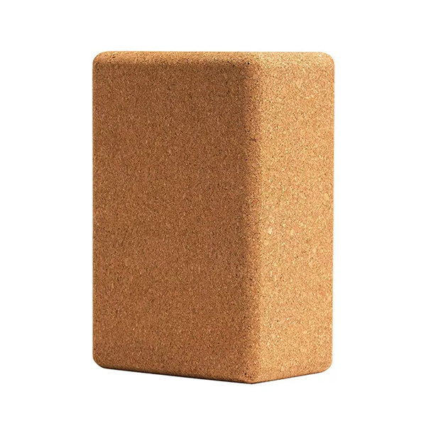 Custom Logo Eco Friendly 3_ Fitness Brick Yoga Block Cork