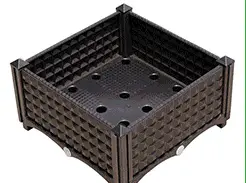 Suntour Outdoor Large Garden Planter Bed Collapsible Planting Boxs