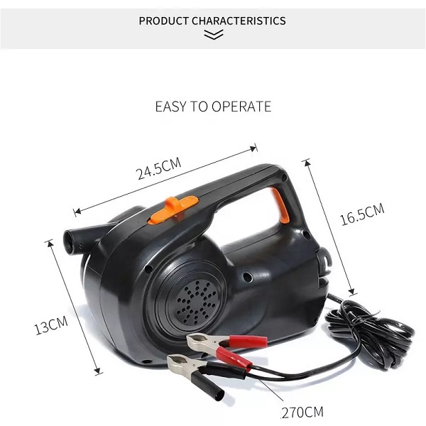 Inflatable Charging and Pumping Dual-purpose Rubber Boats Kayaks Air Beds Electric Battery Pump