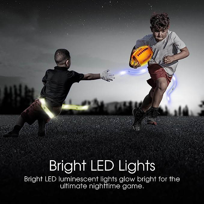 Glow-in-the-Dark Soccer Balls, LED Lighted Soccer Balls for Ultimate Night Games