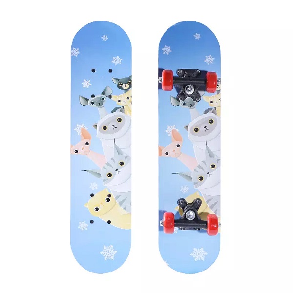 Wholesale Oem Plain Blank Skate Board 7 Ply Wood Decks wheel Skateboard