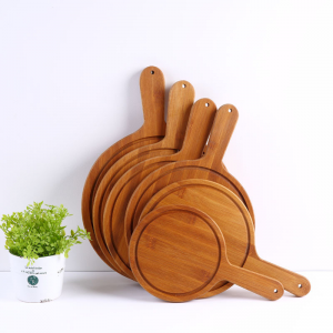 Bamboo wood cutting board, cutting board, restaurant, fruit sushi board, western restaurant, tableware, pizza plate, solid wood food supplement cutting board