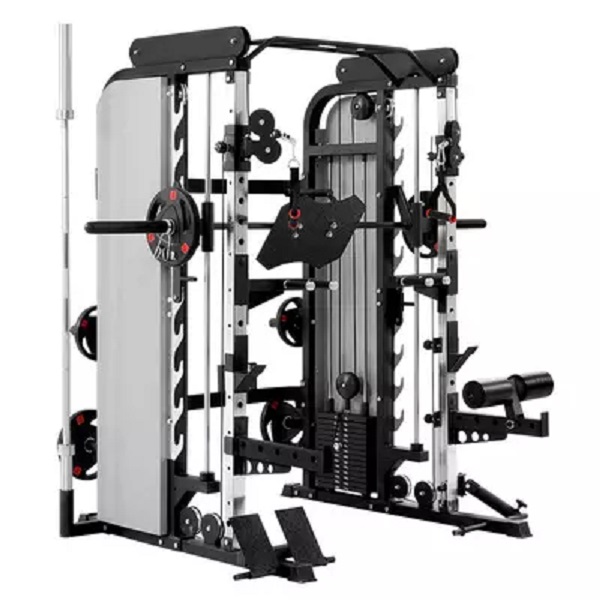smith comprehensive training 3×3 power bench press and squat rack gym equipment attachment Featured Image
