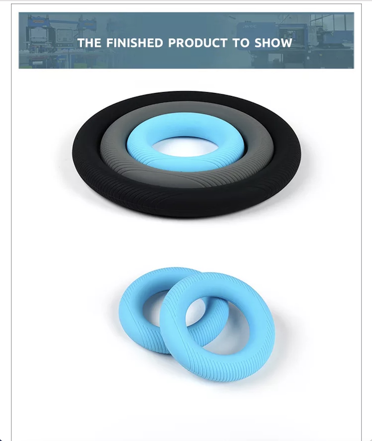 Weight lifting dumbbell silicone cover weight loss ring gym equipment dumbbell rings set