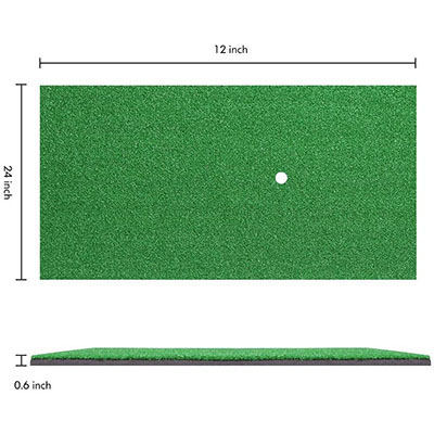 High Quality Golf Chipping Hitting Practice Putting Driving Chipping Golf Mat