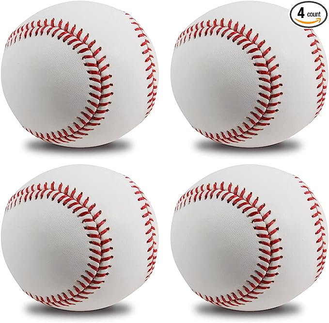 Blank Baseball Standard Official Size 9 Inches (about 22.9 cm)
